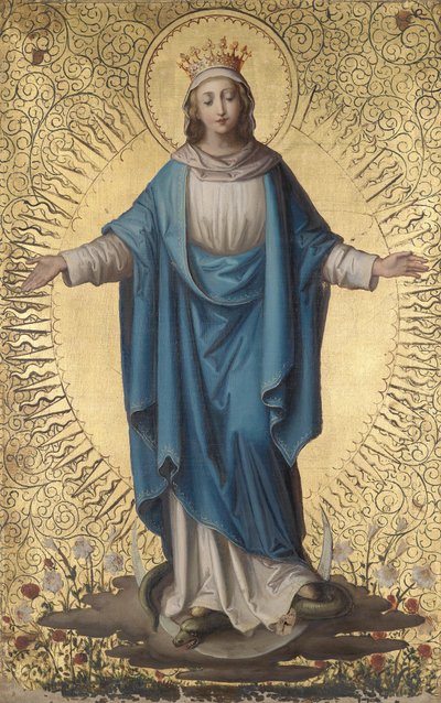 Maansikkelmadonna door Leopold Kupelwieser